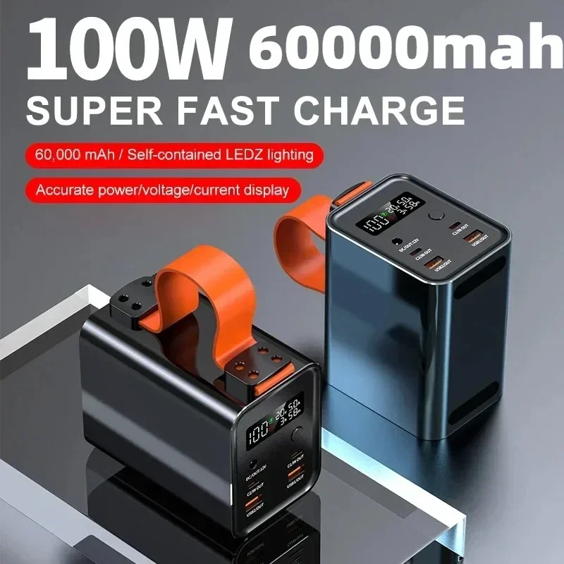 For Laptop 60000mAh 100W Porta - Outdoor Power Station review and price