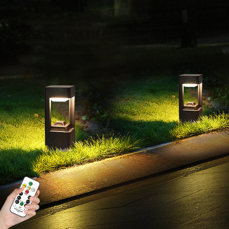 Luminous floor lamp courtyard  - Solar Lamp review and price