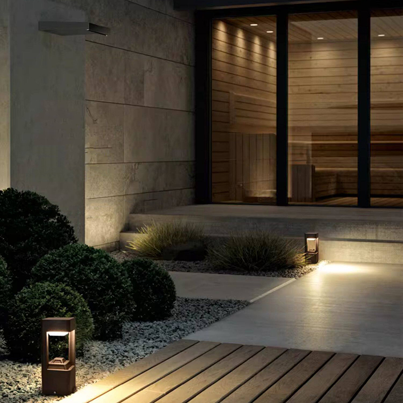 Luminous floor lamp courtyard  - Solar Lamp review and price