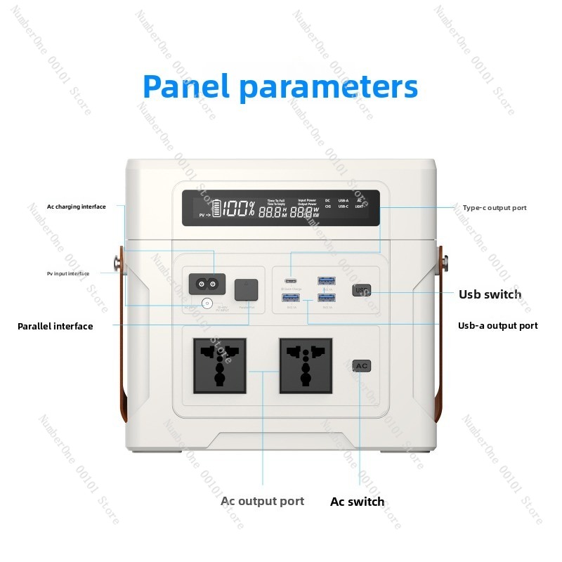 Portable 1000W Outdoor Power S - Outdoor Power Station review and price