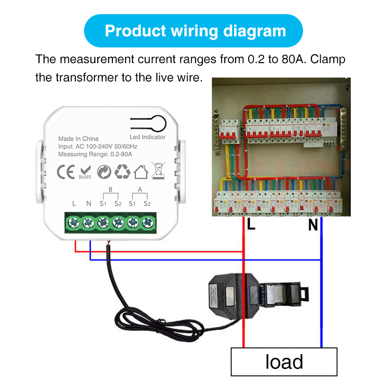 Tuya Smart Wifi Intelligent En - Energy Monitor Meter review and price