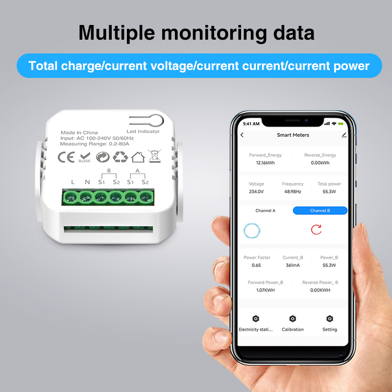 Tuya Smart Wifi Intelligent En - Energy Monitor Meter review and price