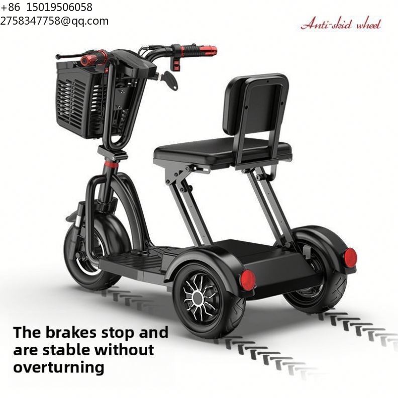 Premium Collapsible E-Tricycle - Solar Panel review and price