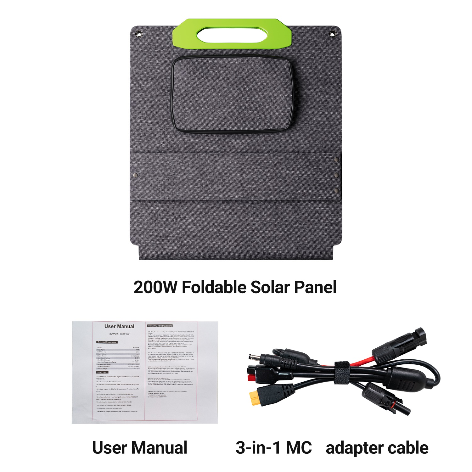 200W Foldable Solar Panel | MO - Solar Panel 200W review and price