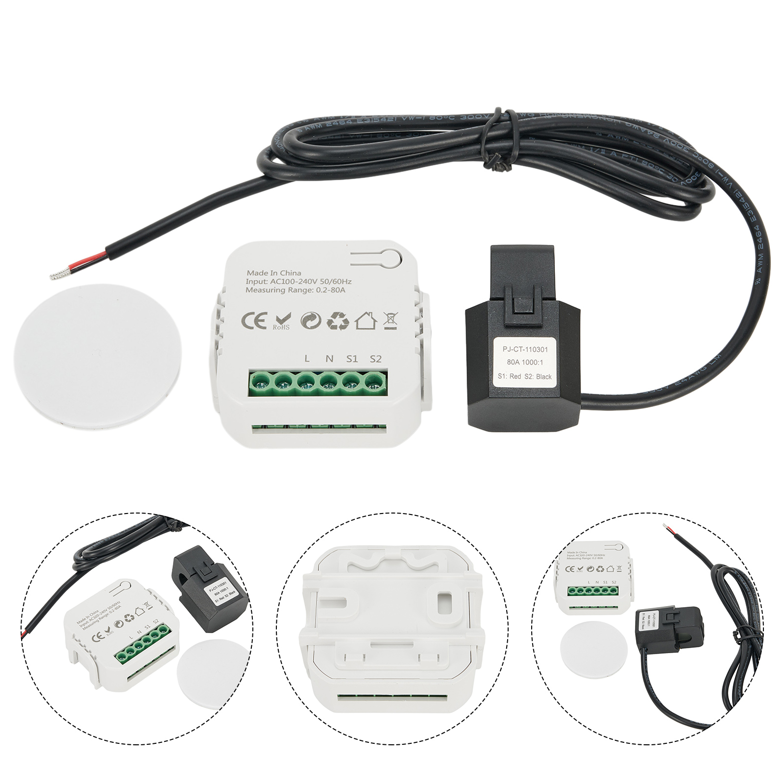 For Tuya For Smart Life WIFI E - Energy Monitor Meter review and price