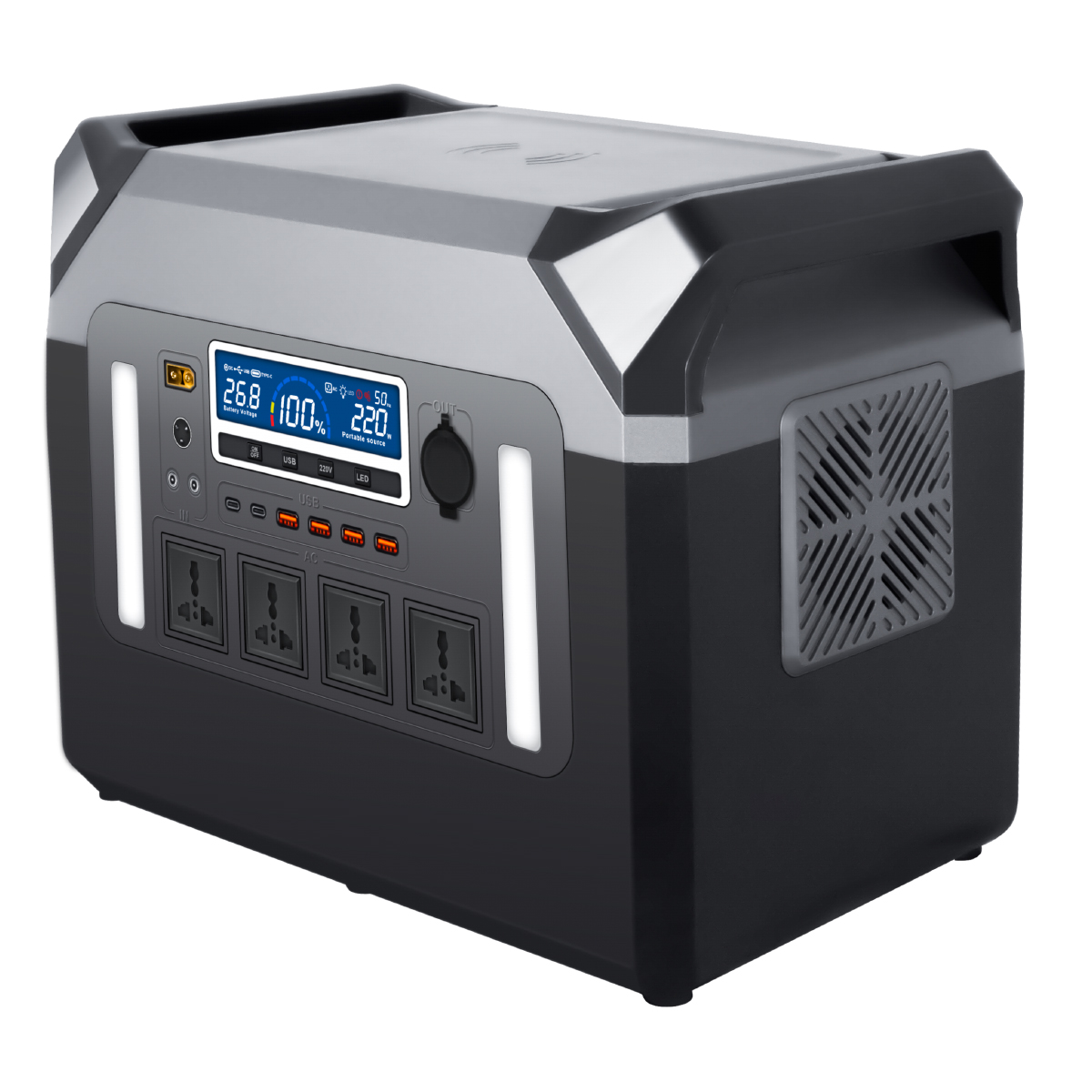 3000W Portable Power Station S - Solar Generator review and price