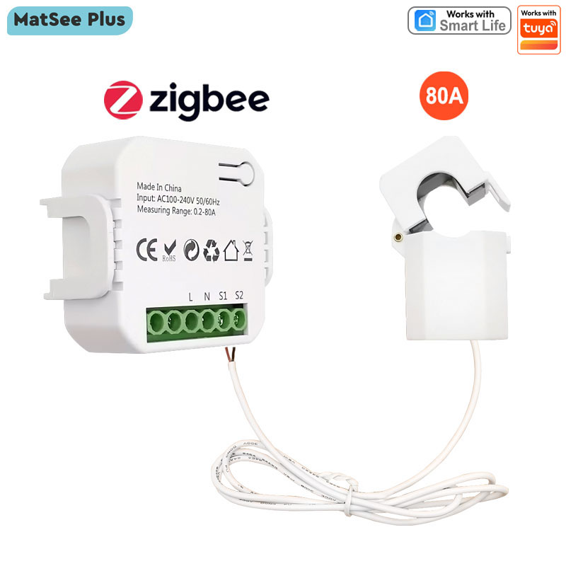 Smart Life ZigBee Clamp Power  - Energy Monitor Meter review and price