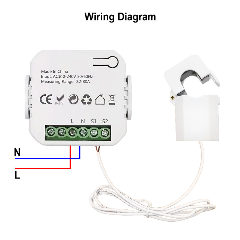 Smart Life ZigBee Clamp Power  - Energy Monitor Meter review and price