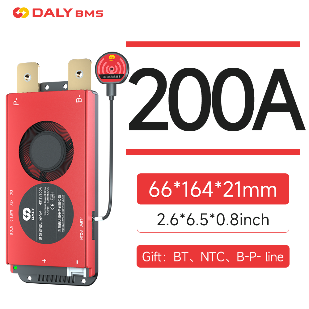 Daly BMS 200A LiFePo4 4S 12V 1 - Lithium Battery 12V review and price