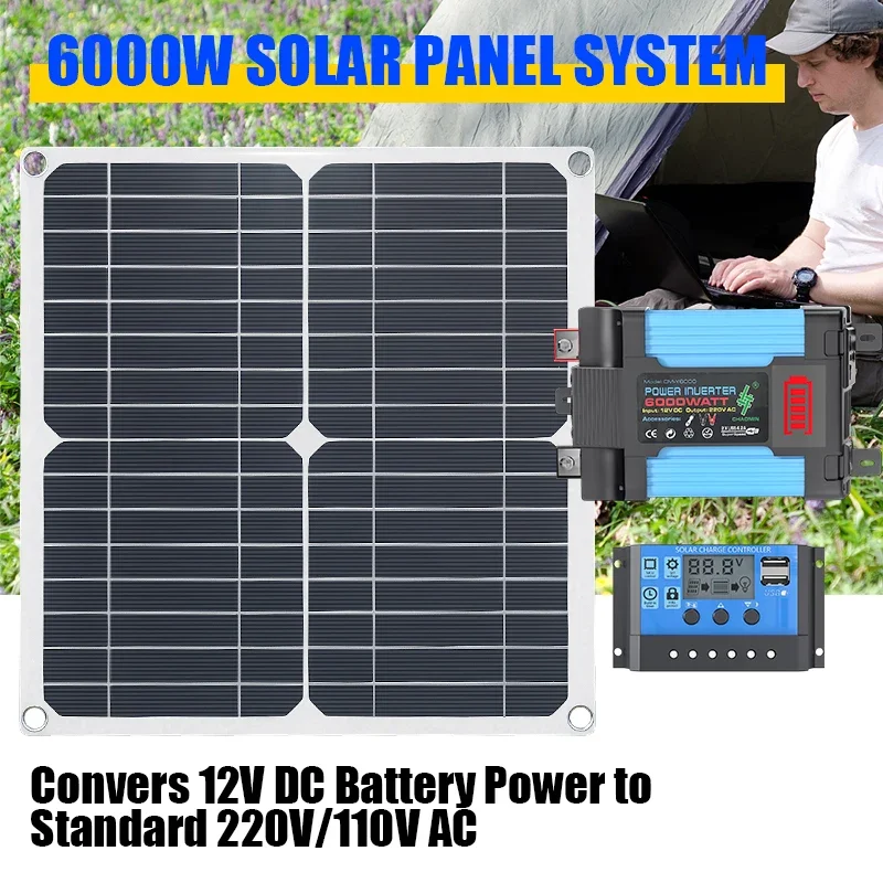 6000W solar kit equipped with  - Solar Panel 200W review and price