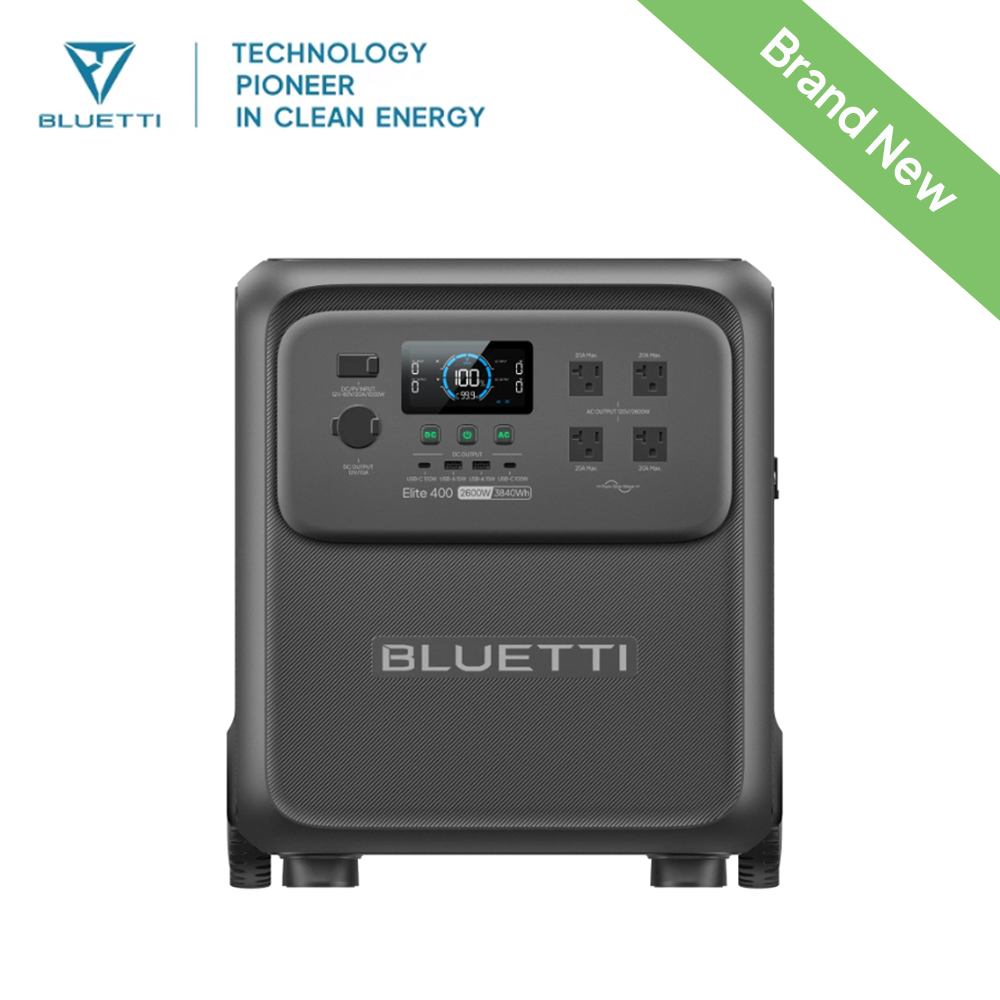 BLUETTI Elite 400 2600W 3840Wh - Outdoor Power Station review and price