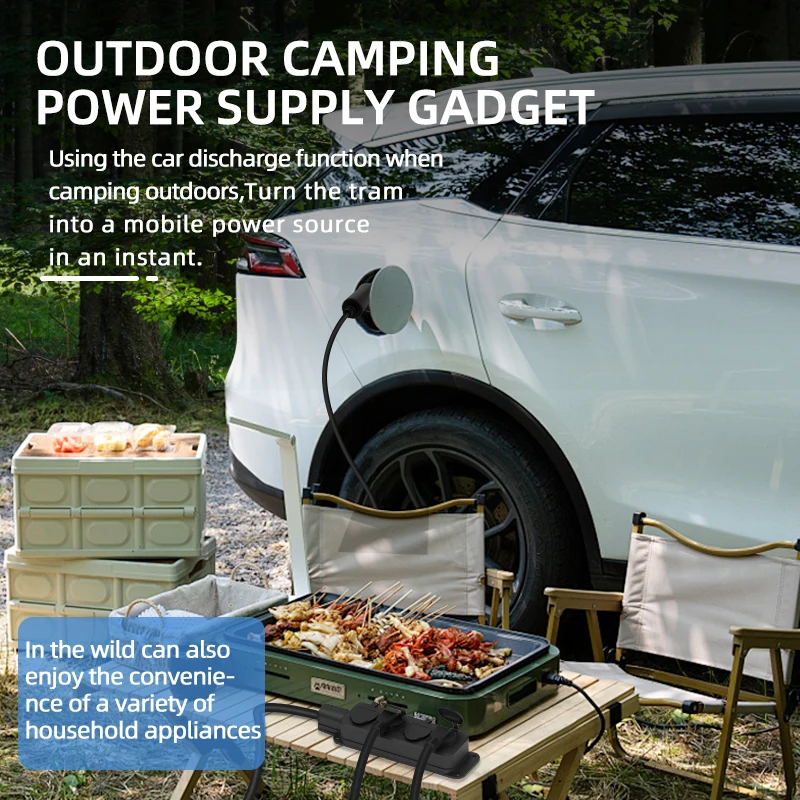 Portable 16A 4KW V2L Cable Ele - Outdoor Power Station review and price