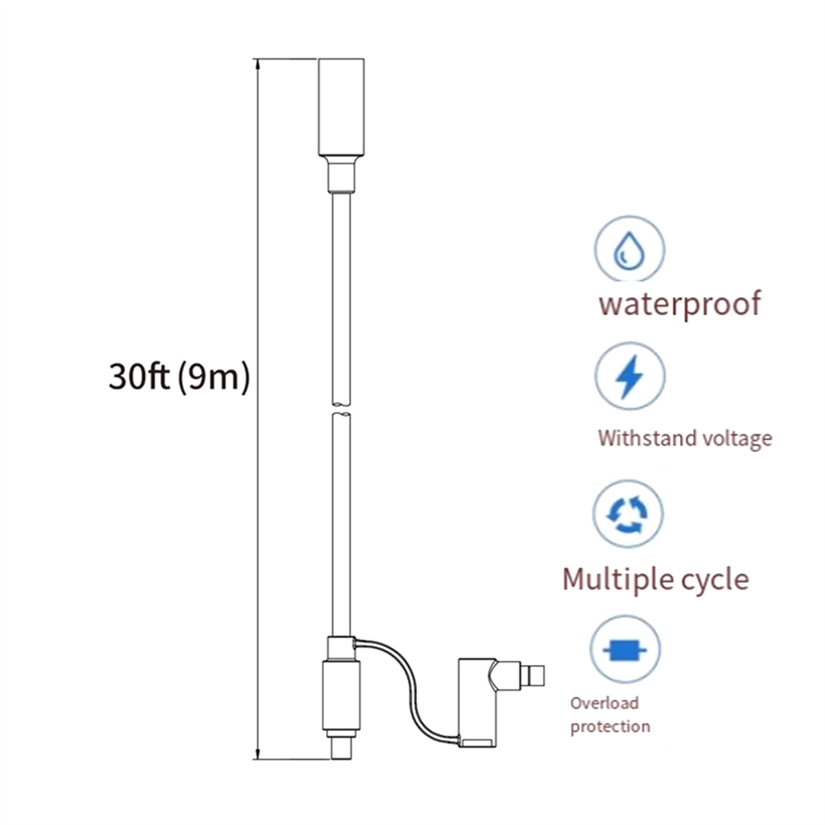 ABNJ 12AWG Extension Cable for - Solar Generator review and price