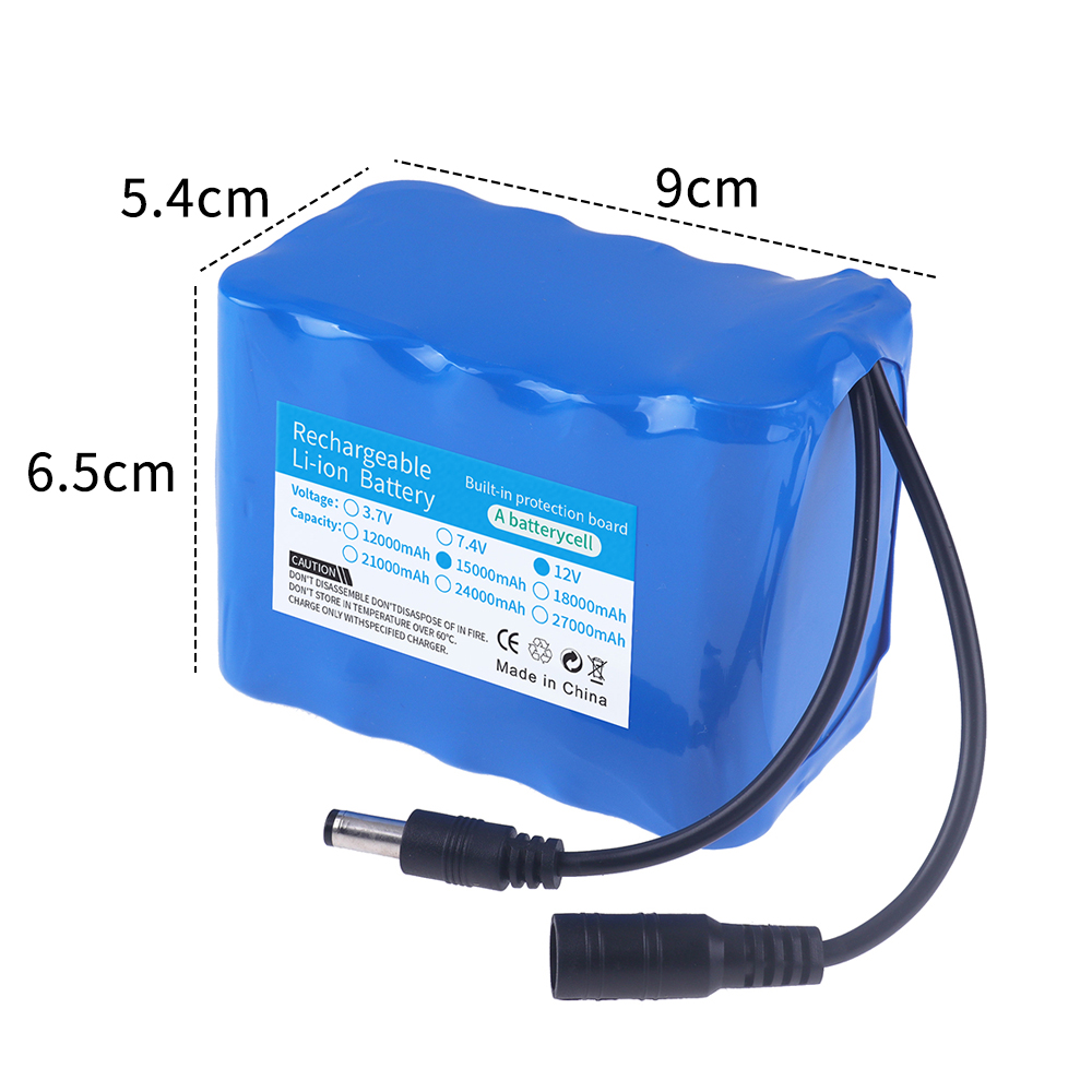 Fishing Battery 12v 3S5P 15Ah  - Lithium Battery 12V review and price