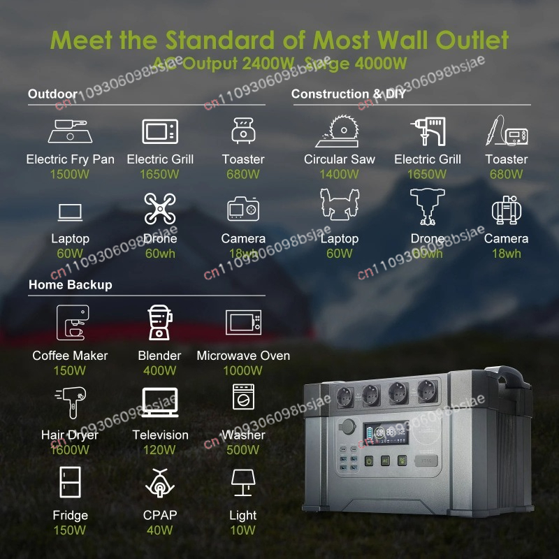 AL-L Portable Power Station 15 - Outdoor Power Station review and price