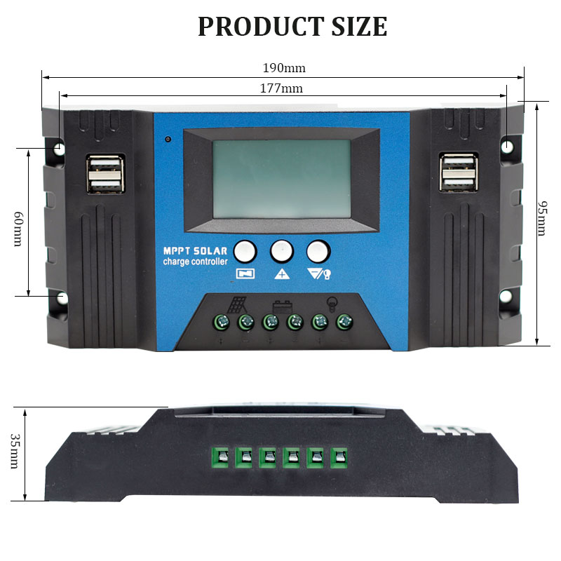 MPPT Solar Controller 12V/24V  - Solar Panel 200W review and price